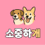 소중하개 로고